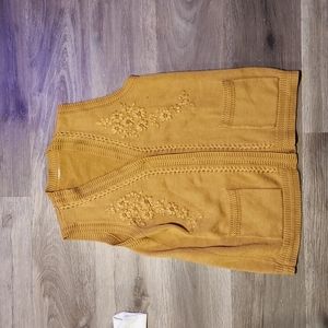 Yellow Knit Vest